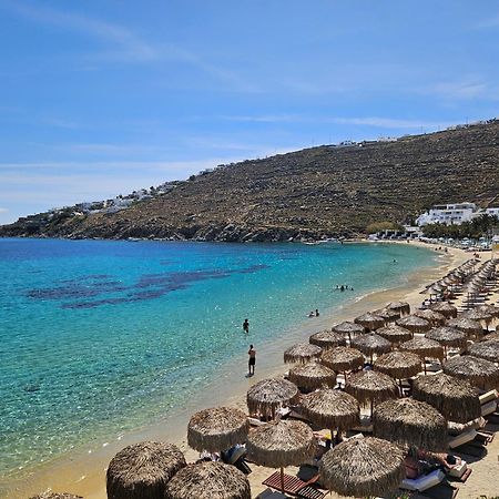 Mykonos Azure Lejlighedshotel Psarrou Eksteriør billede