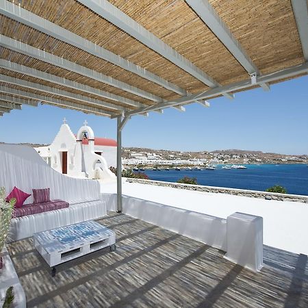 Mykonos Azure Lejlighedshotel Psarrou Eksteriør billede