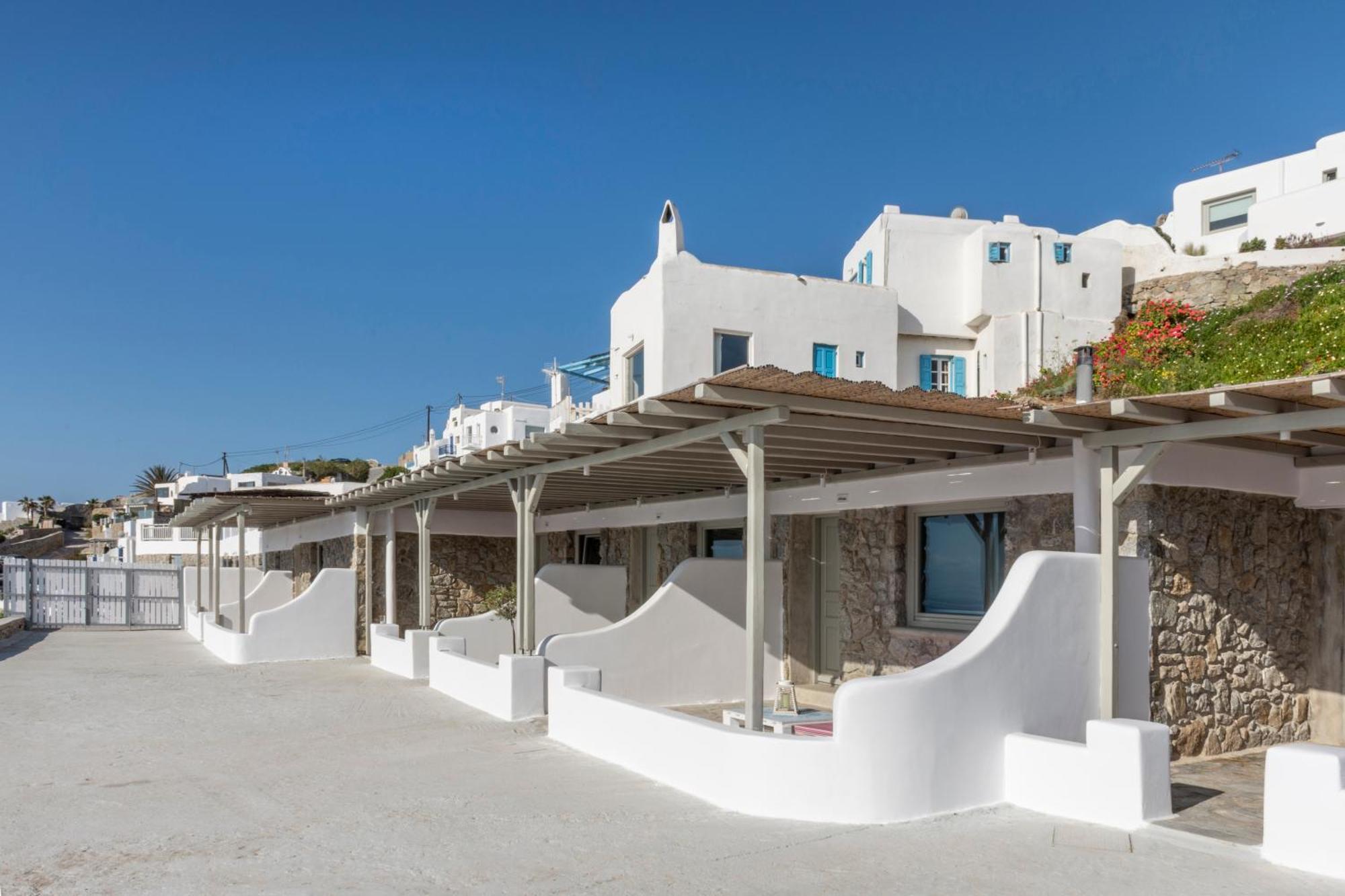 Mykonos Azure Lejlighedshotel Psarrou Eksteriør billede