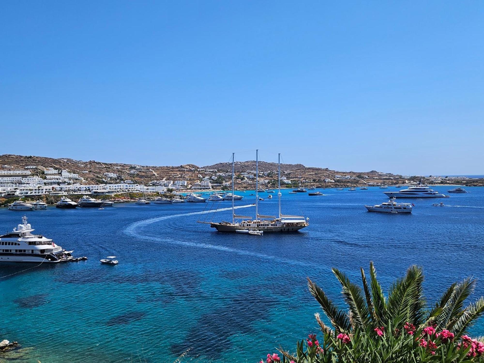 Mykonos Azure Lejlighedshotel Psarrou Værelse billede
