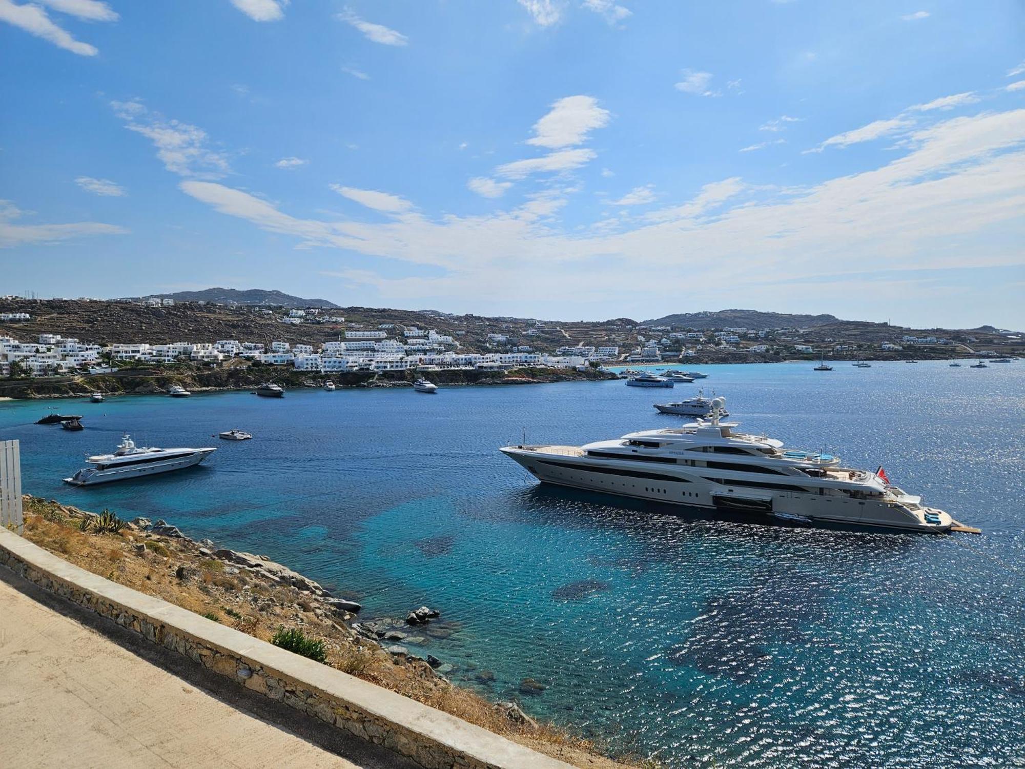 Mykonos Azure Lejlighedshotel Psarrou Værelse billede
