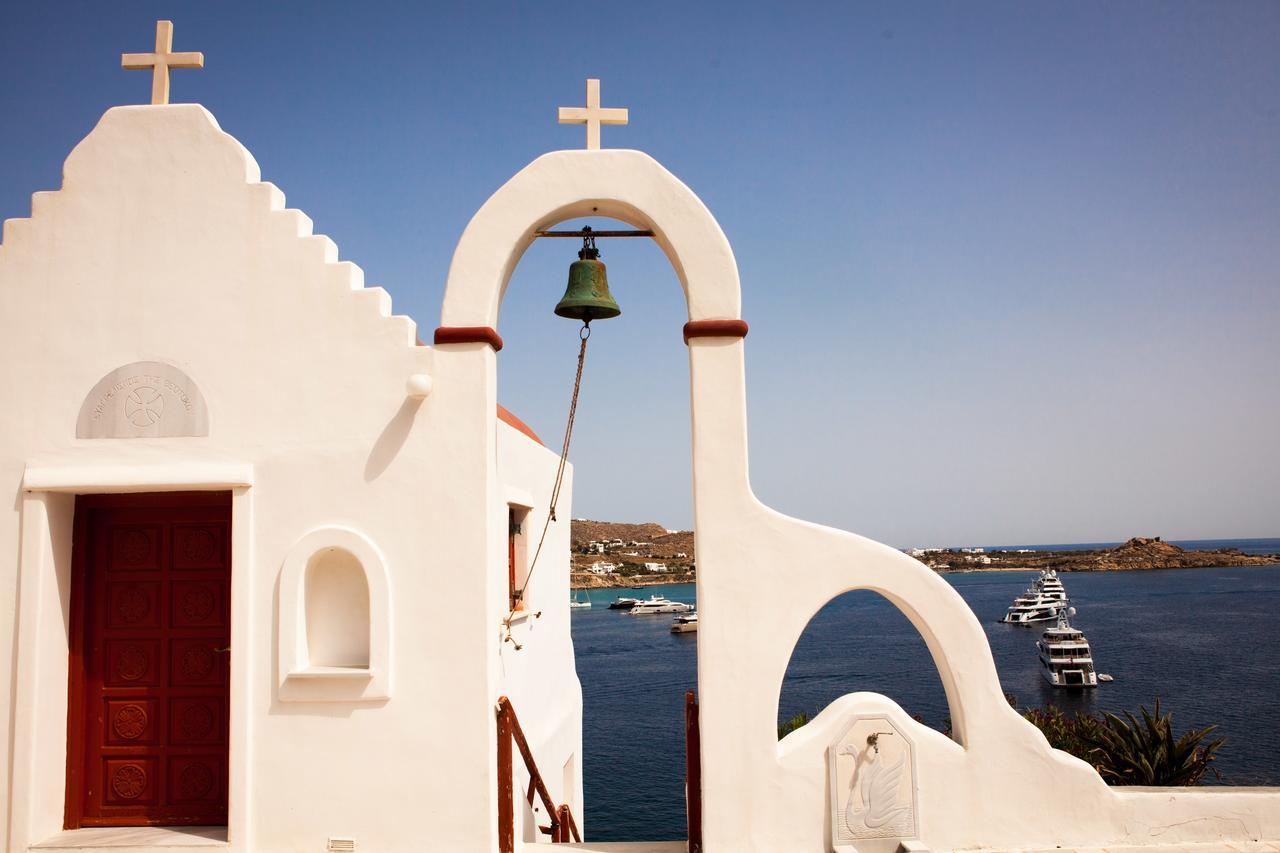 Mykonos Azure Lejlighedshotel Psarrou Eksteriør billede