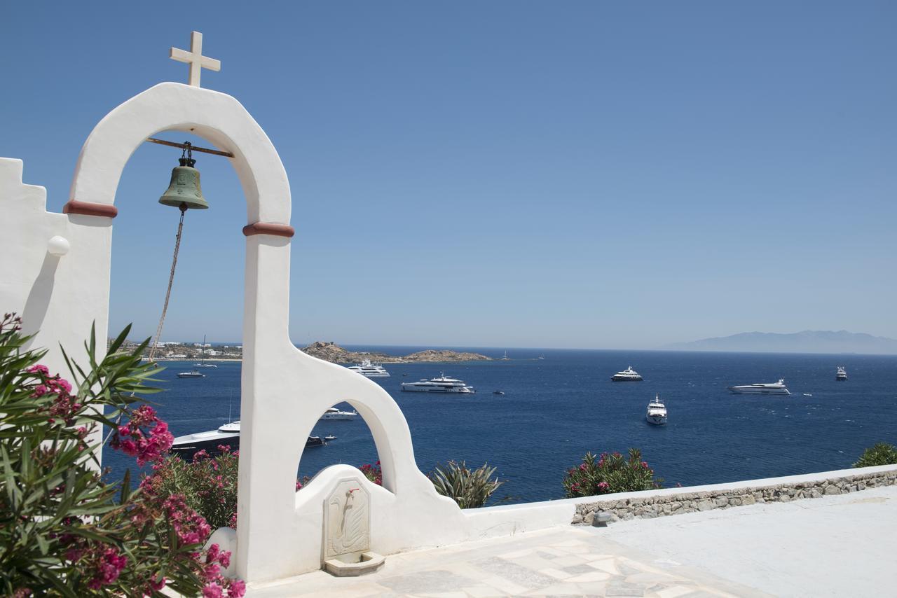 Mykonos Azure Lejlighedshotel Psarrou Eksteriør billede