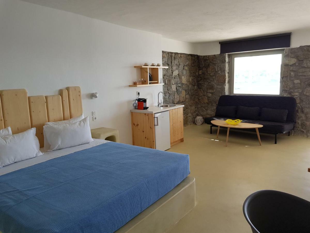 Mykonos Azure Lejlighedshotel Psarrou Eksteriør billede