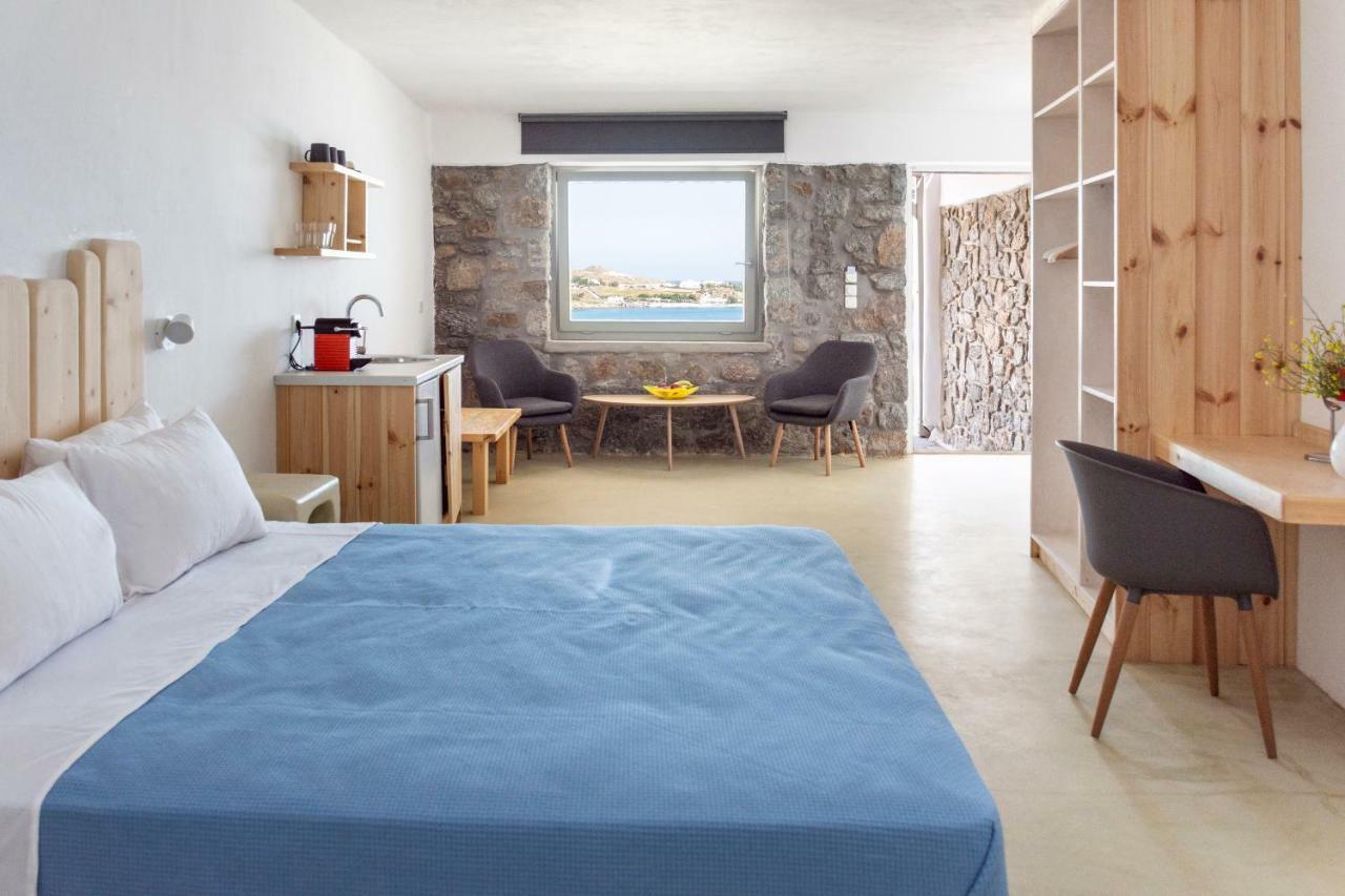 Mykonos Azure Lejlighedshotel Psarrou Eksteriør billede
